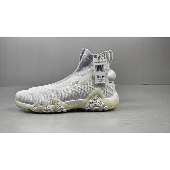 Adidas CODECHAOS Laceless Golf Shoes Mens 10.5. Cloud White‎ / Dash Grey
